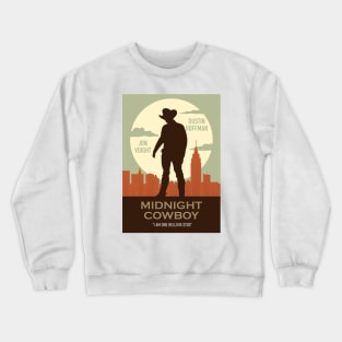 Midnight Cowboy - Alternative Movie Poster Crewneck Sweatshirt